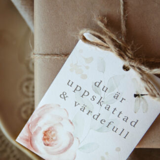 Majas Gåvokort Du är uppskattad & värdefull