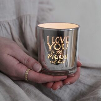 Majas Lykta I love you to the moon | silver