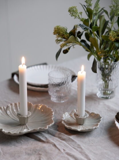 Botanik Liten beige ljusstake - Bild 2